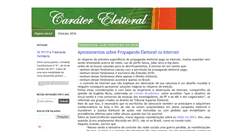 Desktop Screenshot of caratereleitoral.net